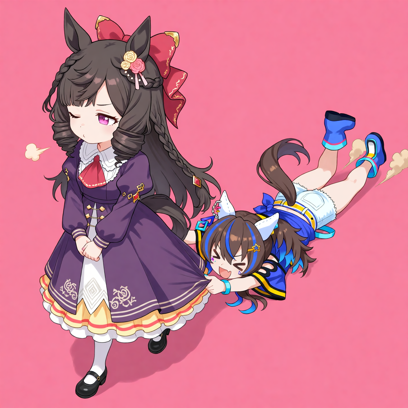 #07 足の修正 加筆前（全体）